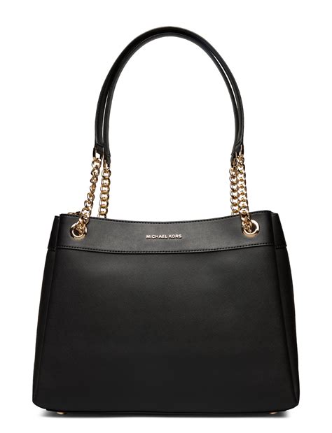 michael kors std md chain shldr tote leather|Amazon.com: Michael Kors Chain Tote.